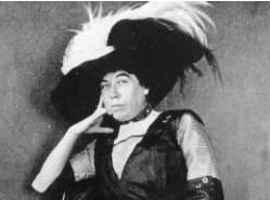 Margaret ("Molly") Brown most likely wearing a Kate Ferretti hat 