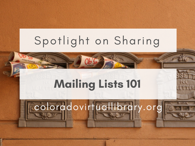 Spotlight on Sharing Mailing Lists 101