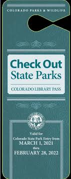 Check Out State Parks 2021-2022 Hang Tag