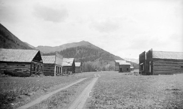 Ashcroft ghost town in 1935