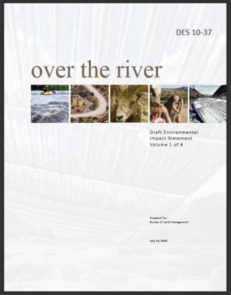 Over the River Draft Environmental Impact Statement cover image
