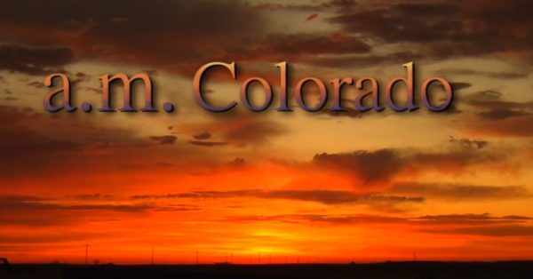 a.m. Colorado video series opening title